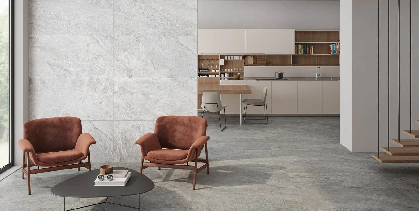 Ardesia White Matt 60x120 CM Klinker