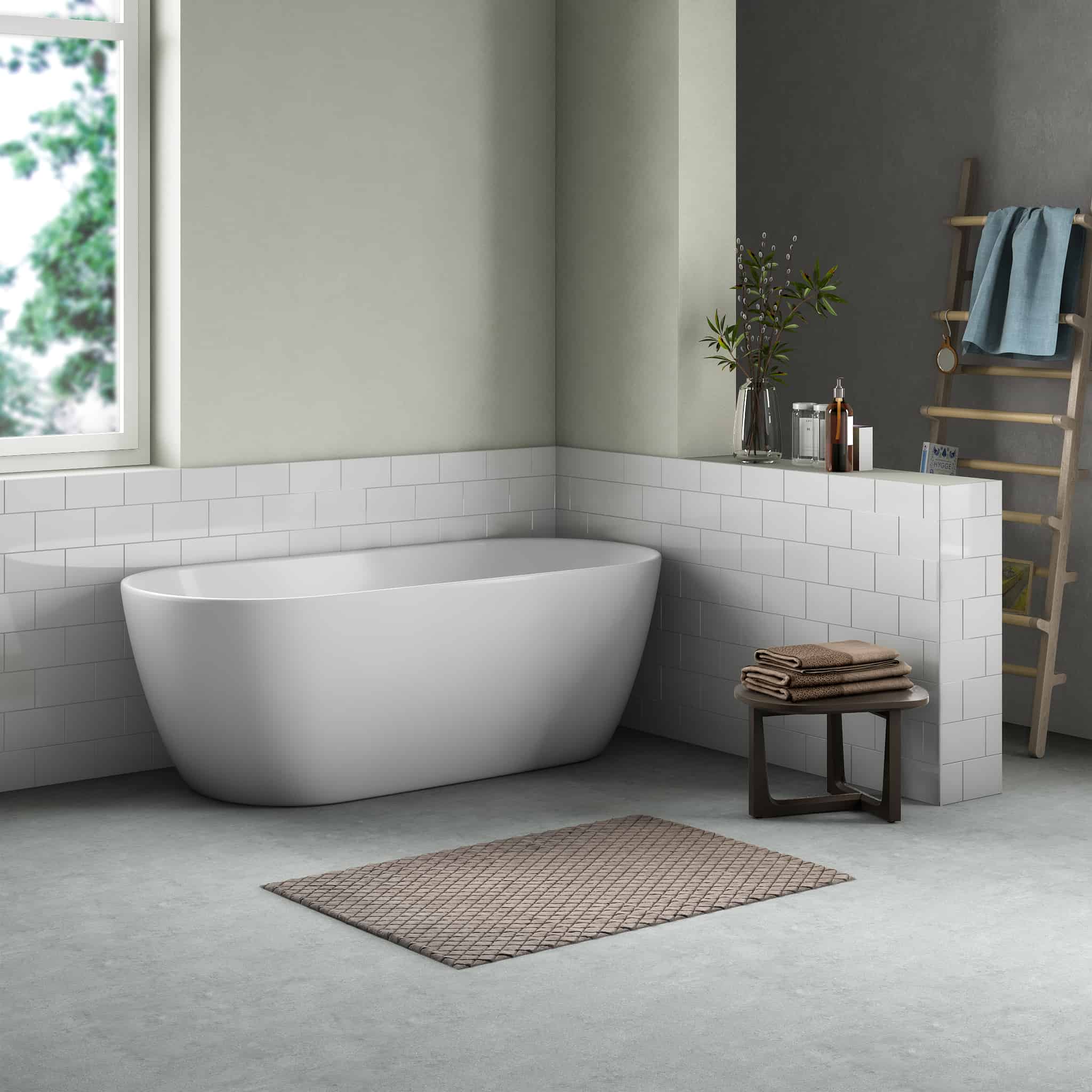 Badkar Amanda Vit - Image 2