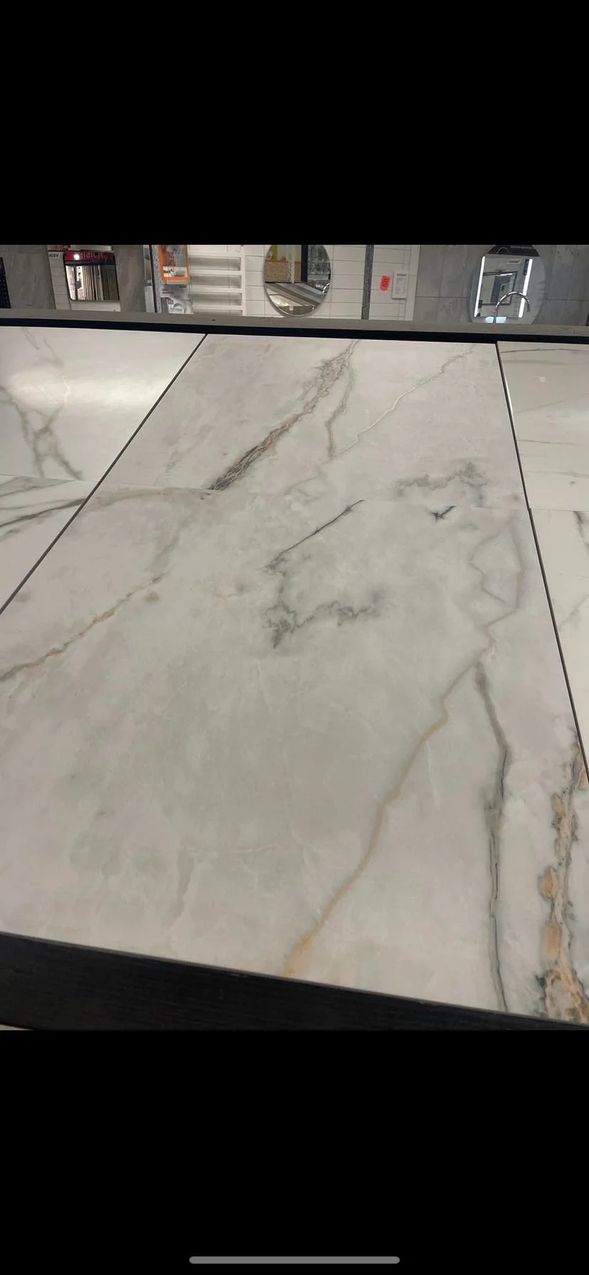 Carbis Gold Matt Rect 60x60 CM Klinker - Image 3