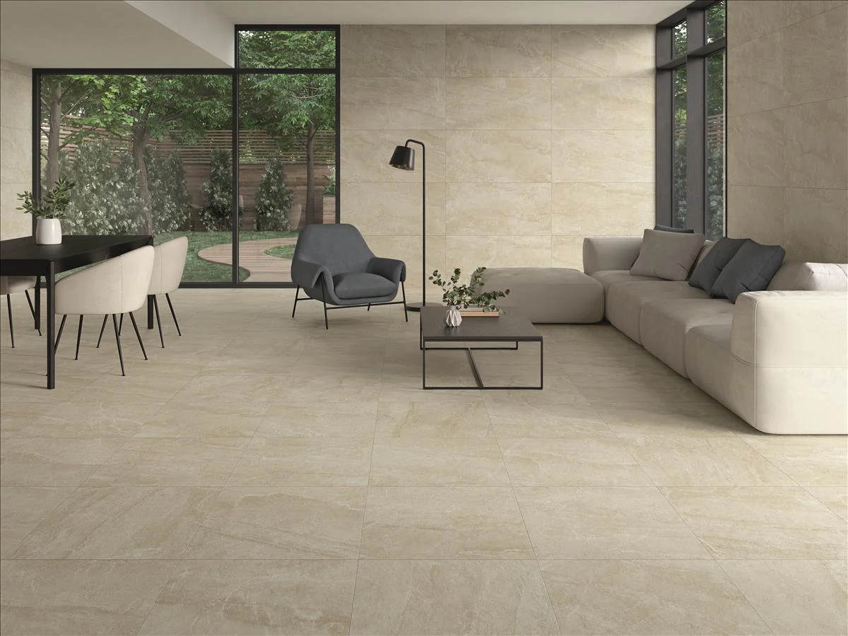 Elegant Marble Beige Matt Rect. 60x60 CM Klinker