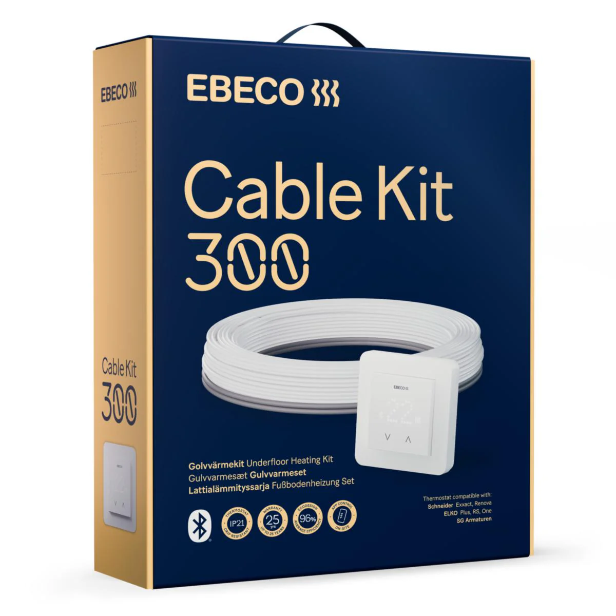 Golvvärmekit EBECO Cable kit 300