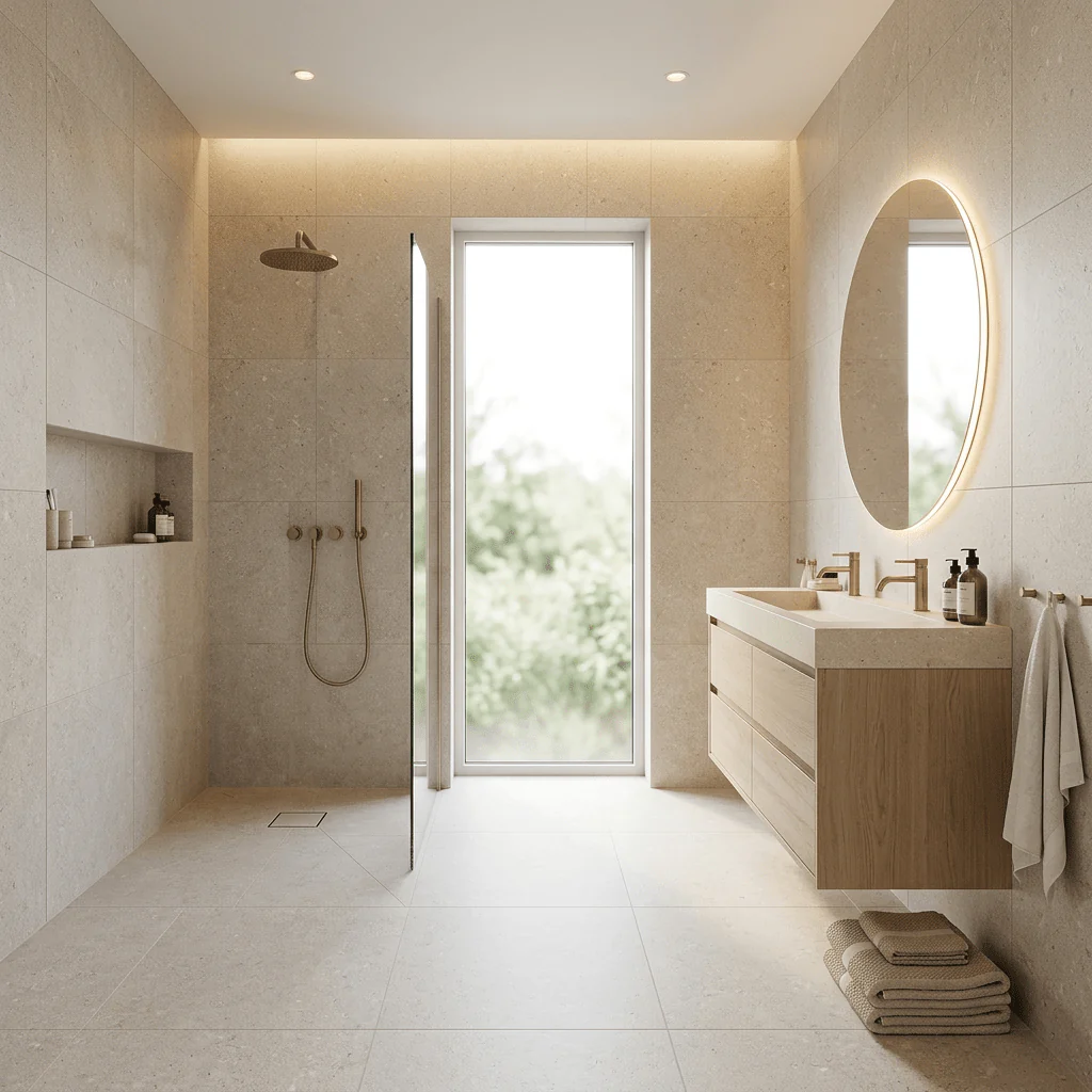 Gotland Kalk Beige Matt Rect. 60x60 CM Klinker