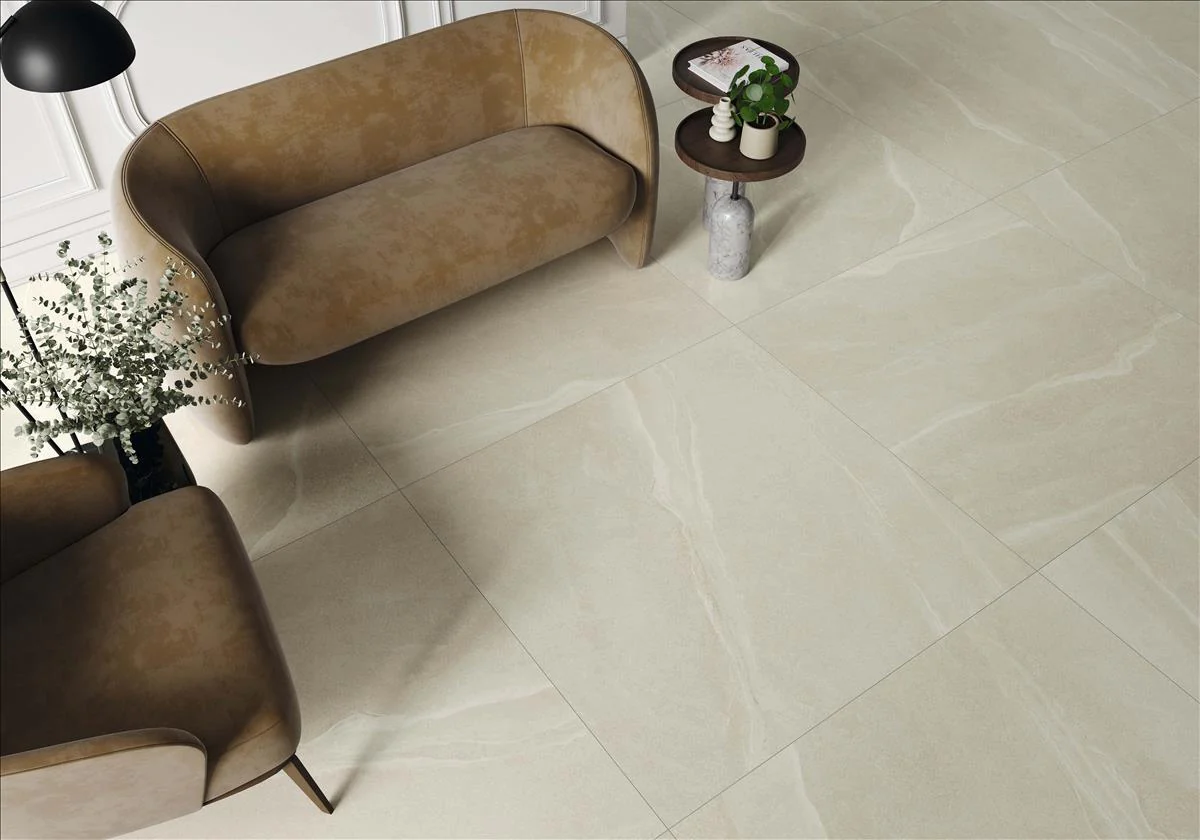 Helsingborg Ivory Matt Rect. 60x60 CM Klinker
