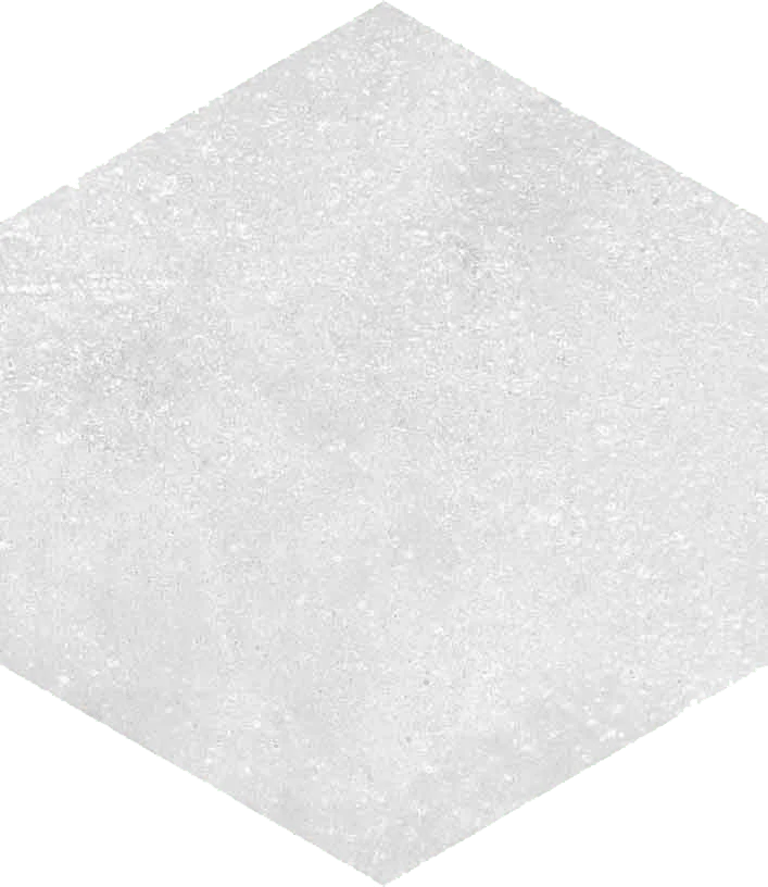 Hexagono Rift Blanco 23,3x26,8 CM Klinker