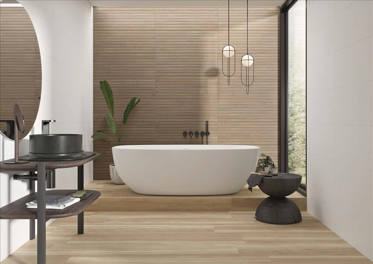 Japon Lines Natural 33,3x90 CM Kakel