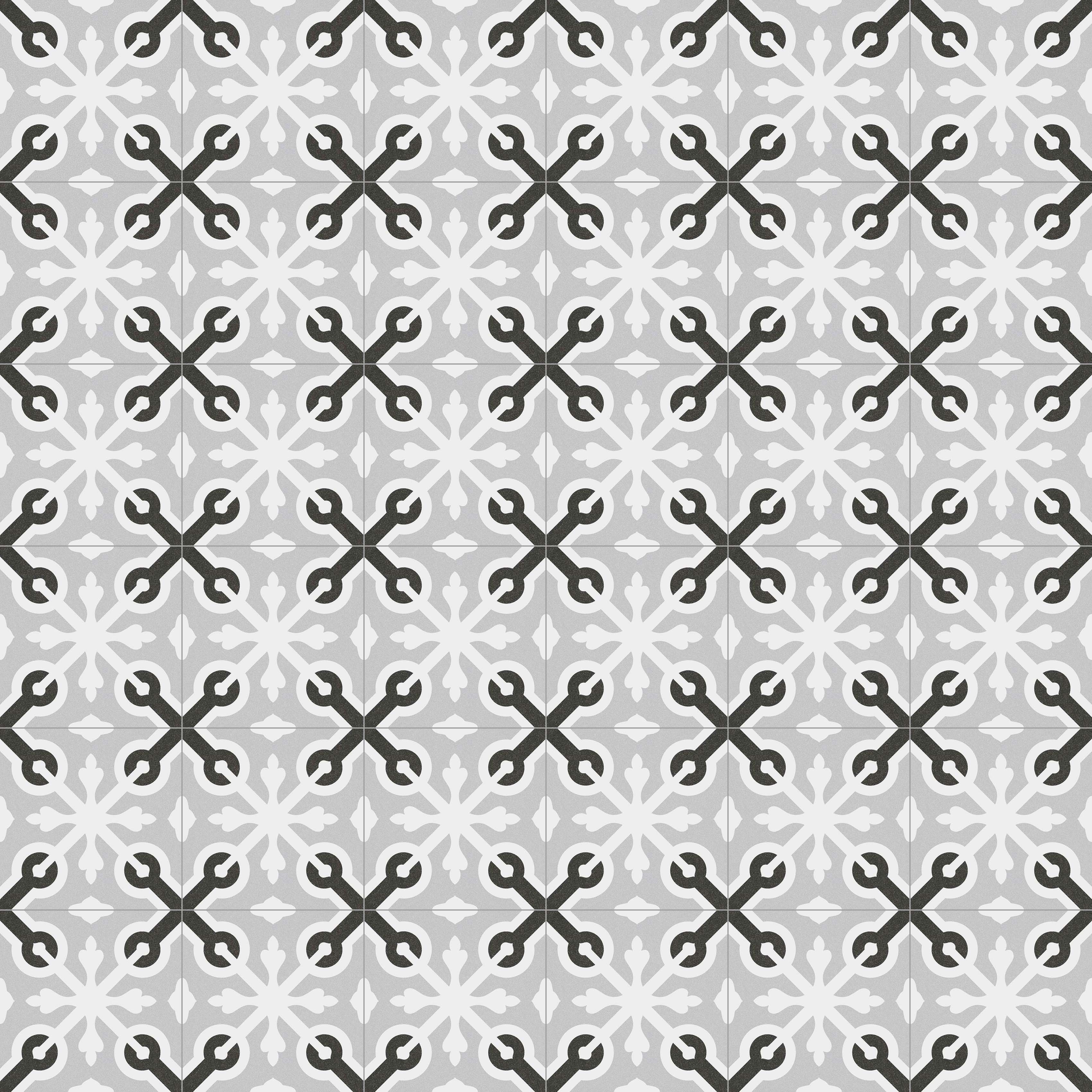 Llagostera Gris 20x20 CM Marockanskt mönster - Image 2