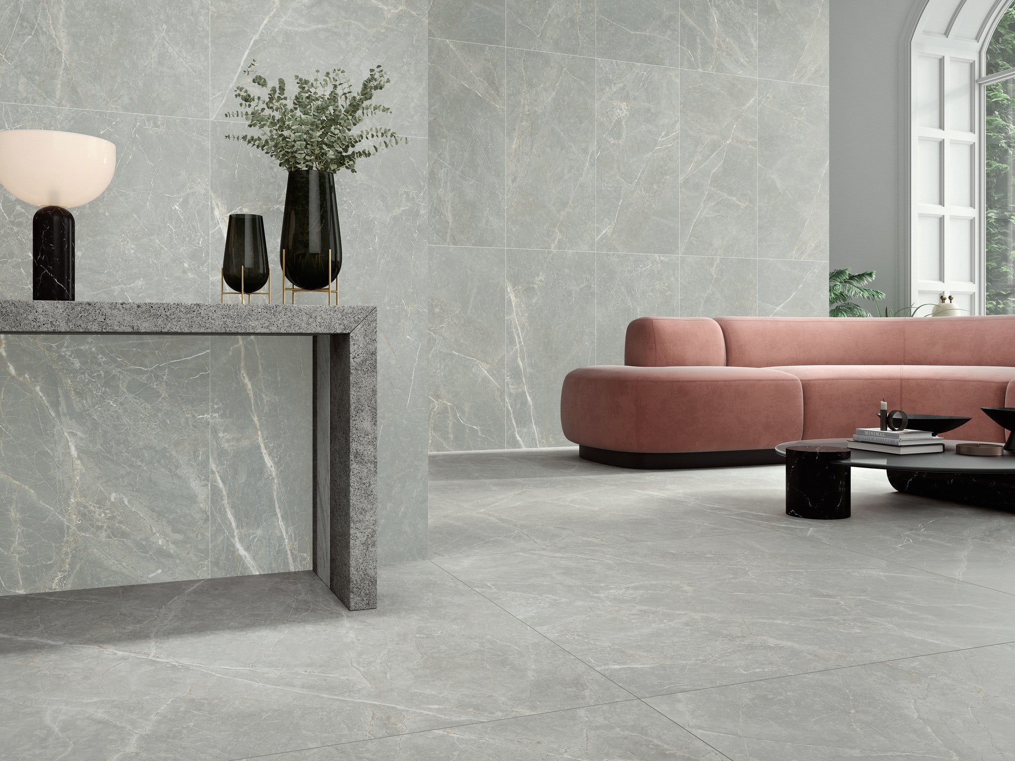 Marblestone Light Grey Matt 30x60 CM Klinker - Image 3