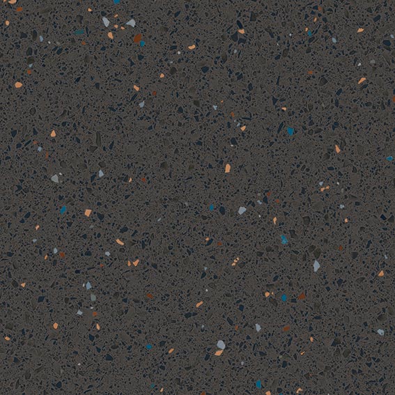 Micra Terrazzo Grafit Matt Rect. 20x20 CM Klinker - Image 3