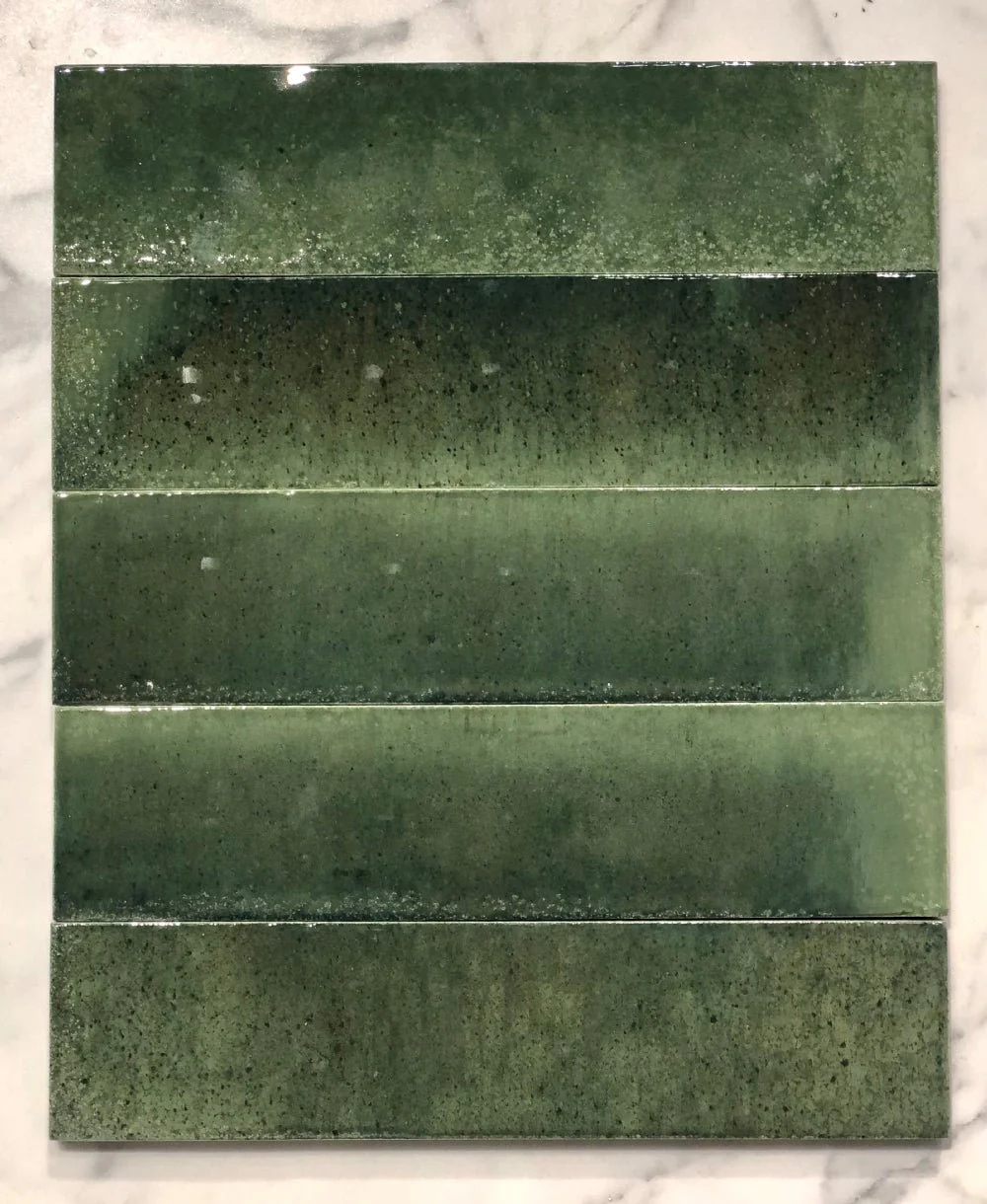Monza Mossgreen 6x24 CM Klinker - Image 2