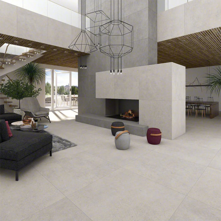 Nassau-R Gris Matt Rect. 80x80 CM Klinker