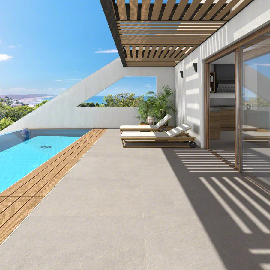 Nassau-R Gris Matt Rect. 80x80 CM Klinker - Image 4