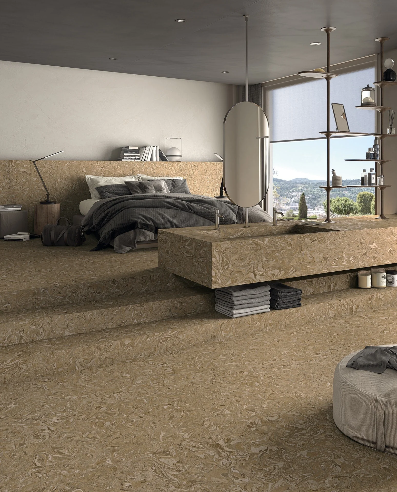 Oasis Mocka Matt Rect. 60x60 CM Klinker