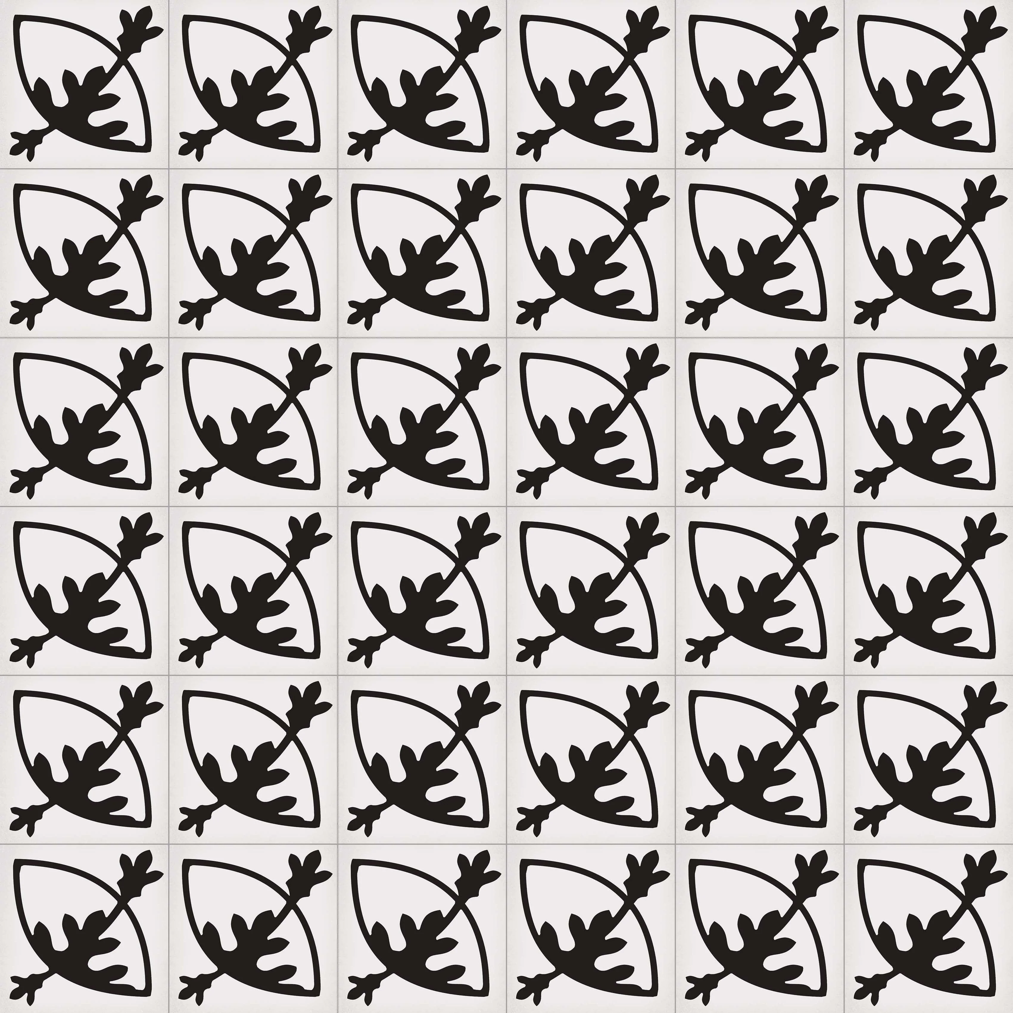 Rotjen Basalto 20x20 CM Marockanskt mönster - Image 2