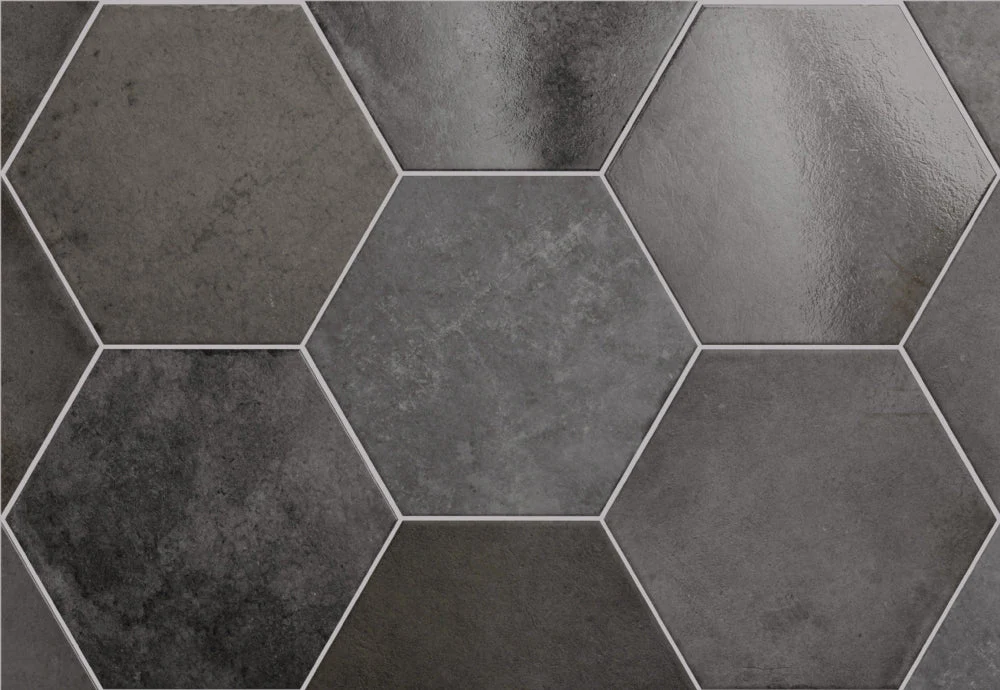 Story Carbon Hexagon 17,5x20 CM Klinker