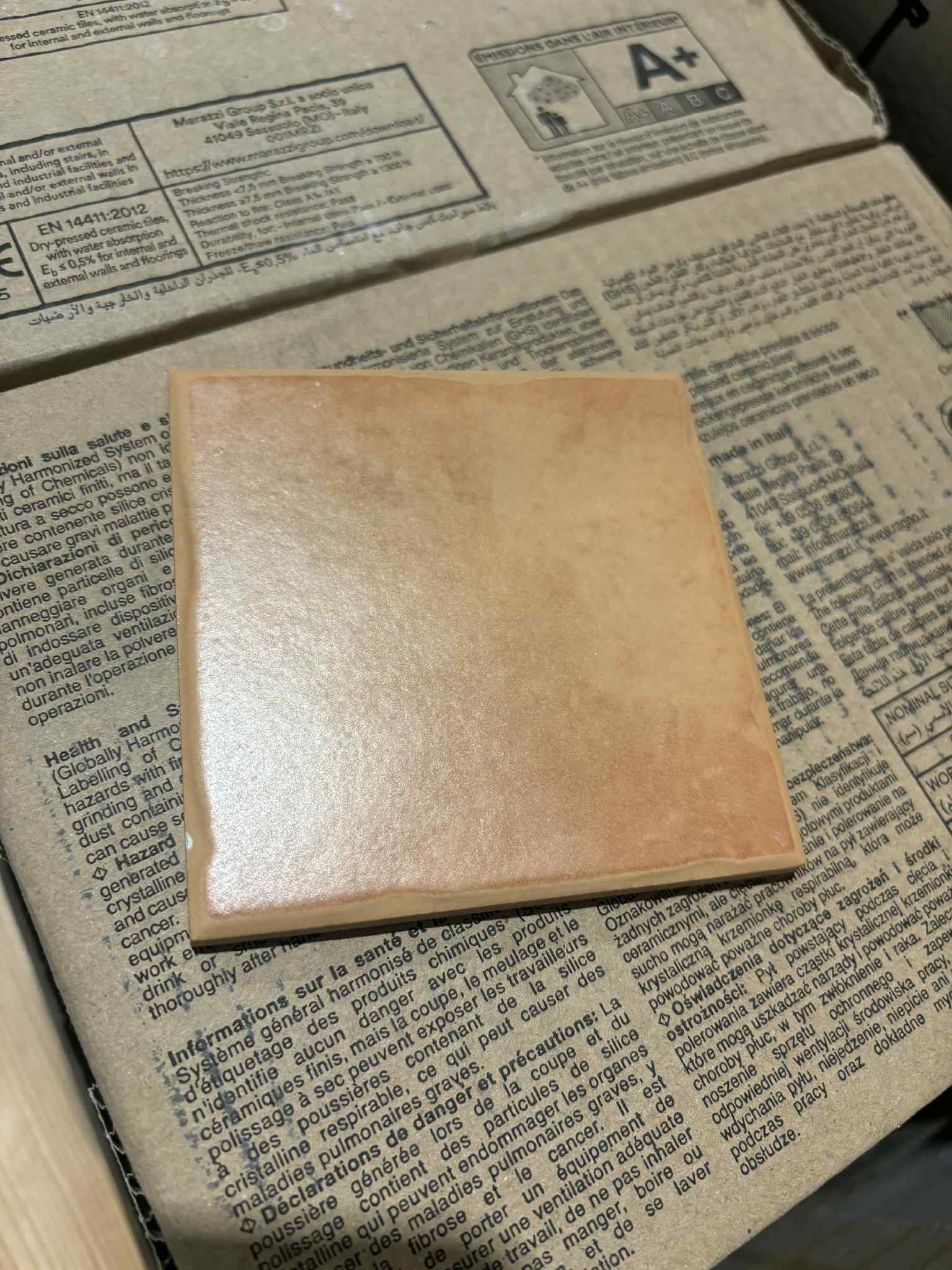 Terra 10x10 CM Klinker